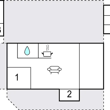 4 Bedroom Beautiful In Hébergement de vacances *