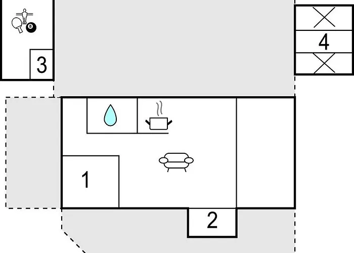 度假居 4 Bedroom Beautiful In *